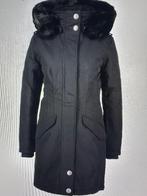 Nieuwe zwarte parka bontkraag Wellensteyn Domino jas maat M, Kleding | Dames, Maat 38/40 (M), Wellensteyn, Zwart, Nieuw