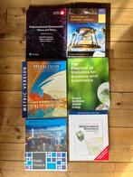 Studieboeken gericht op economie, wiskunde en statistiek, Boeken, Studieboeken en Cursussen, Ophalen of Verzenden, Zo goed als nieuw