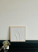Schilderij met gips, Huis en Inrichting, Woonaccessoires | Lijsten, Ophalen of Verzenden, Zo goed als nieuw, Hout, Minder dan 50 cm