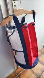 Diepe/lange tas, ronde vorm. Nieuw. Rood, wit, blauw., Sieraden, Tassen en Uiterlijk, Tassen | Damestassen, Ophalen of Verzenden