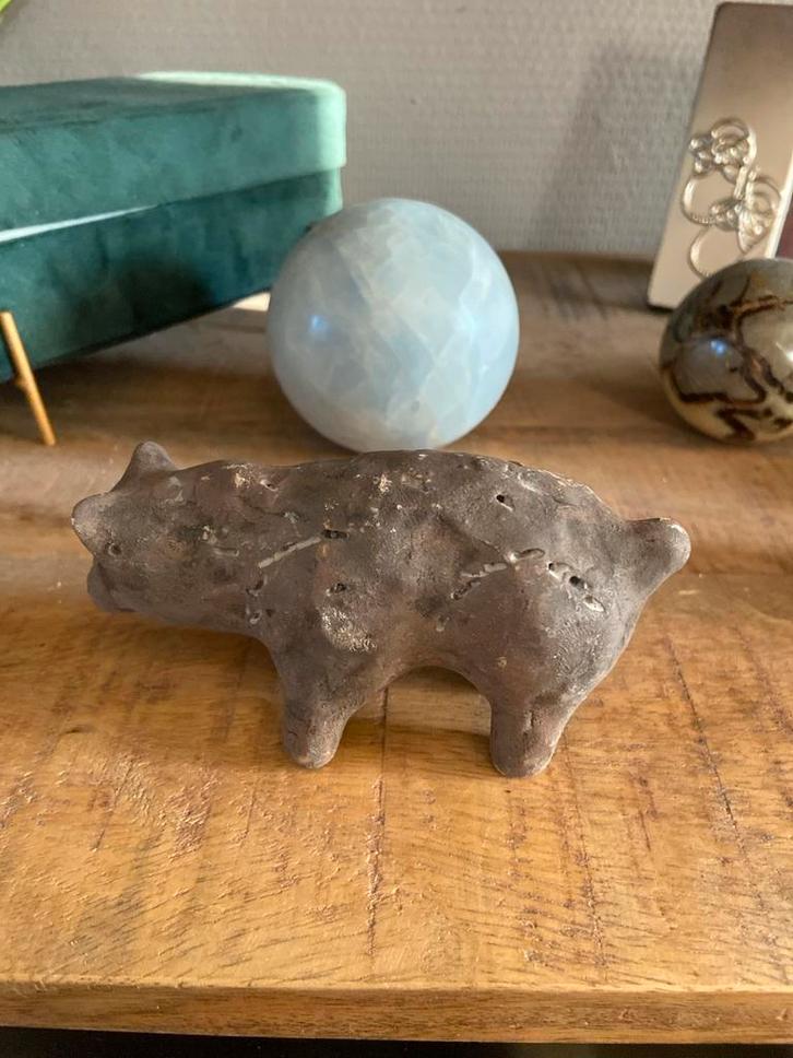 Antiek Maya Klei Beeld, Antiek en Kunst, Kunst | Beelden en Houtsnijwerken, Ophalen of Verzenden