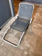 Strandstoel met wielen - Gemakkelijk te verplaatsen!, Ophalen, Zo goed als nieuw, Textileen, Inklapbaar