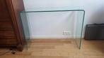 computertafel van glas Design, Ophalen, Gebruikt