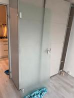 Glazen (douche)deur, Huis en Inrichting, Overige typen, Zo goed als nieuw, 25 tot 50 cm, 50 tot 100 cm