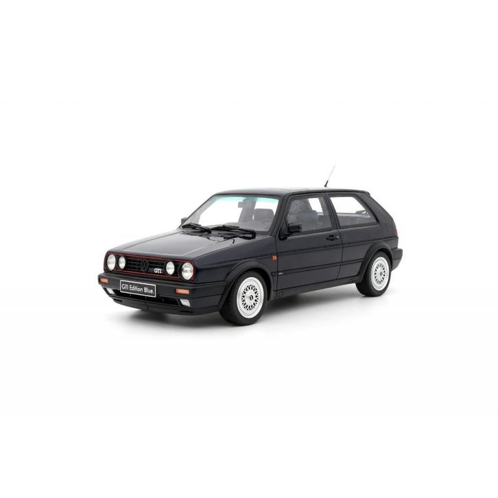 1/18 Volkswagen Golf MK2 GTI Edition Blue, Hobby en Vrije tijd, Modelauto's | 1:18, Nieuw, Auto, OttOMobile, Ophalen