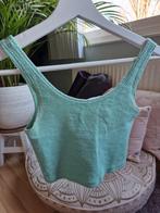 Croptop mintgroen maat xs, Nieuw, Groen, Maat 34 (XS) of kleiner, Zonder mouw