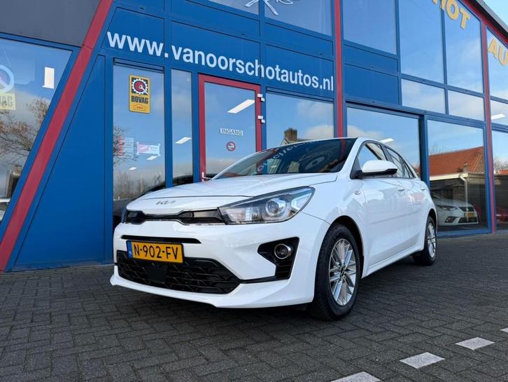 Kia RIO 1.0T-GDi 100pk Navi Carplay Camera Led 5-Deus Airco, Auto's, Kia, Bedrijf, Rio, ABS, Airbags, Airconditioning, Bluetooth