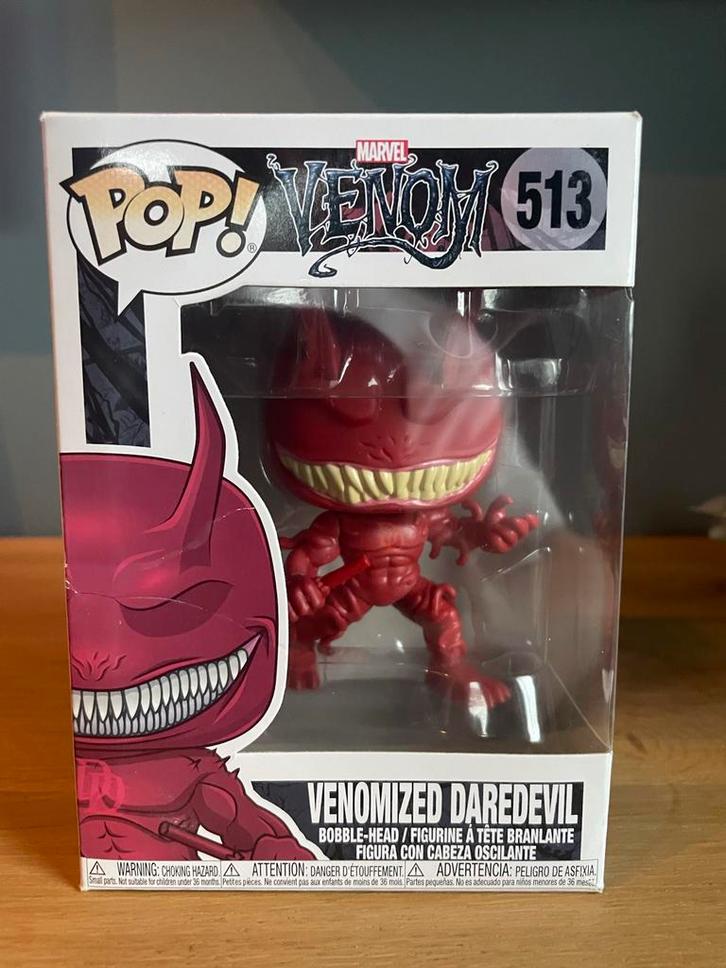 Funko Pop! Marvel - Venomized Daredevil #513, Verzamelen, Poppetjes en Figuurtjes, Nieuw, Ophalen of Verzenden