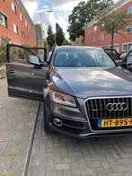 Audi Q5 2.0 Tfsi Quattro 165KW Tiptr 2016 Grijs, Origineel Nederlands, Te koop, Zilver of Grijs, 225 pk