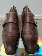 Santoni Heren Gespschoenen - maat 5 (39) in bruin (i.z.g.st), Bruin, Verzenden, Gespschoenen, Santoni