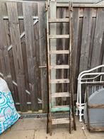 Houten ladder, Doe-het-zelf en Verbouw, Ophalen of Verzenden, Gebruikt, 2 tot 4 meter