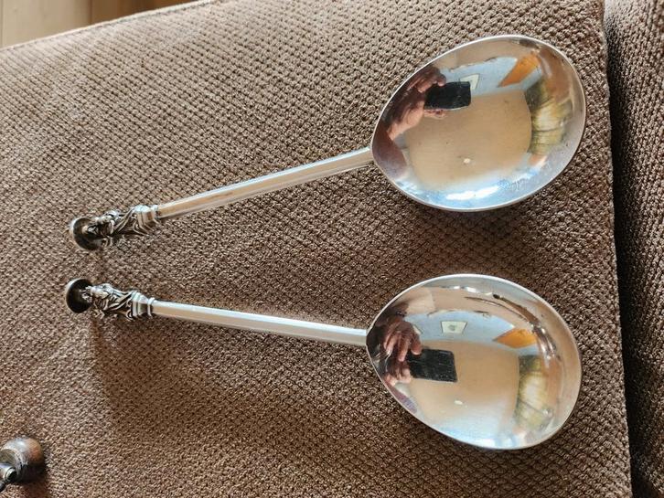 gekeurd zilver antiek, Antiek en Kunst, Antiek | Bestek, Ophalen of Verzenden