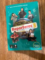 Reporteros 3 - Spaans Schoolboek, Boeken, Schoolboeken, Ophalen, Zo goed als nieuw, Overige niveaus, Overige vakken