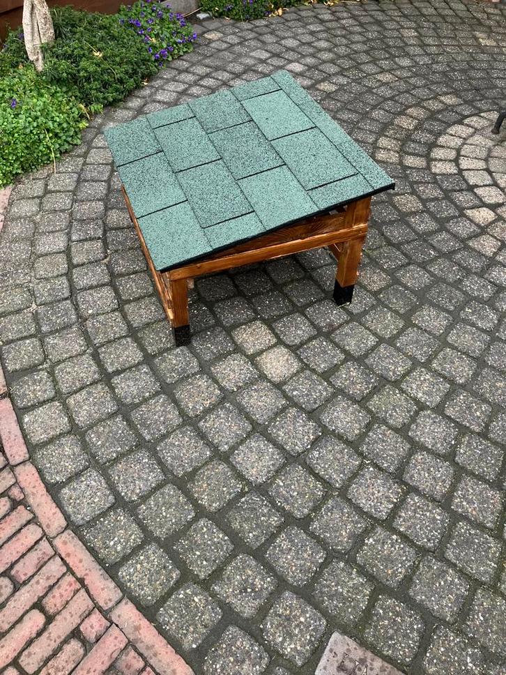 Garage voor robotmaaier (zelfbouw), Tuin en Terras, Grasmaaiers, Zo goed als nieuw, Ophalen