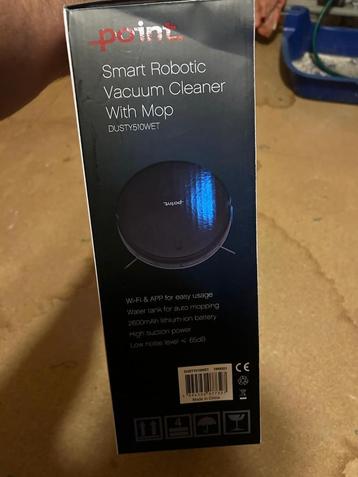 Point Smart Robotic Vacuum Cleaner with Mop – Model DUSTY510 beschikbaar voor biedingen
