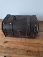 Houten Schatkistje / Opbergkistje, Ophalen, Minder dan 50 cm, Gebruikt, Minder dan 50 cm