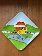 Suske en Wiske ontbijtbordje: Jose wordt hier …….., Huis en Inrichting, Keuken | Servies, Ophalen of Verzenden, Overige stijlen