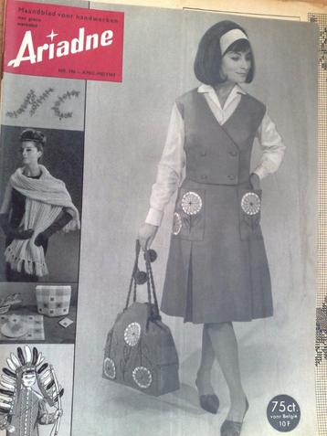 Vintage Ariadne - Handwerken nr. 196 april-mei 1963 beschikbaar voor biedingen