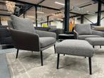 2 Nieuw Rolf Benz Jon Fauteuil SE 561 Stof Design stoel Poef, Nieuw, Stof, Ophalen of Verzenden