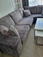 Grijze HACO bank, Huis en Inrichting, Gebruikt, 100 tot 125 cm, Hoekbank, 300 cm of meer