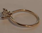 Verlovingsring 14k Goud met natuurlijke Diamant, Nieuw, Ophalen of Verzenden, 17 tot 18, Met edelsteen