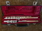 Arbiter Pro Sound verzilverde dwarsfluit incl. koffer, Muziek en Instrumenten, Blaasinstrumenten | Dwarsfluiten en Piccolo's, Ophalen of Verzenden