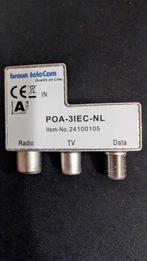 Braun telecom splitter, Ophalen of Verzenden, Minder dan 2 meter, Overige kabels