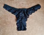Zwarte of rode kanten string maat 40 nieuw, Verzenden, Wit, String