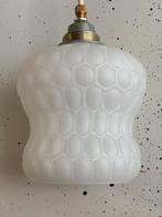 Vintage Glazen Hanglamp, Ophalen, Gebruikt, Glas, Minder dan 50 cm
