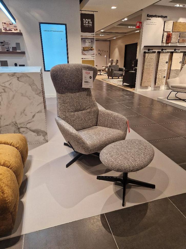 Montel Yani, Huis en Inrichting, Fauteuils, Nieuw, Stof, 75 tot 100 cm, 75 tot 100 cm, Ophalen