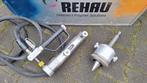 Rehau G2 Schuifhulstang met GROTE koppen! 40 - 50 - 63, Ophalen, Zo goed als nieuw, REHAU N.V.. Databankweg 26A 3821 AL Amersfoort Nederland