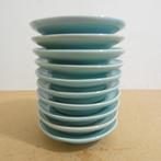 Huizen plateel eierdop schaaltjes [1349], Antiek en Kunst, Antiek | Keramiek en Aardewerk, Ophalen