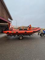 ZODIAC SRMN 550 op trailer + toebehoren + varend, Watersport en Boten, Gebruikt, 120 tot 200 pk, Ophalen of Verzenden, Zodiac