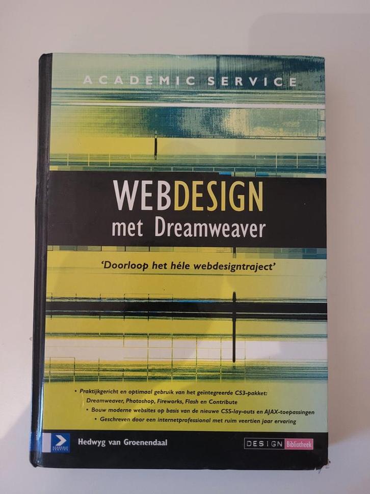 Webdesign met Dreamweaver CS3 - Hedwyg van Groenendaal, Boeken, Informatica en Computer, Gelezen, Internet of Webdesign, Ophalen of Verzenden