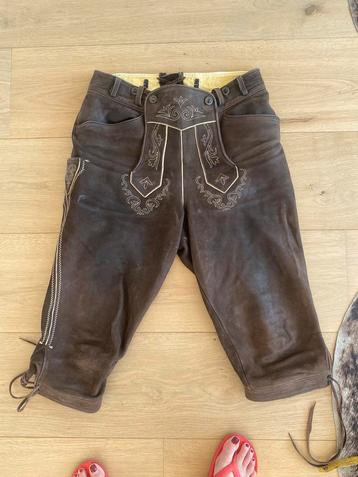Lederhose heren maat 48 beckert modern beschikbaar voor biedingen