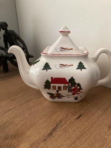 Mason’s Masons Christmas Village theepot zgan beschikbaar voor biedingen