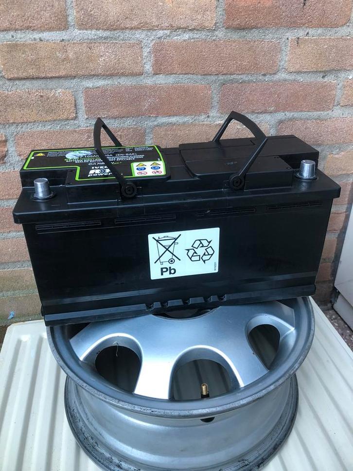 EXIDE 105 Ah ACCU/STARTACCU/BATTERIJ/AUTO/BUSJE/BOOT, Auto-onderdelen, Accu's en Toebehoren, Nieuw, Ophalen of Verzenden
