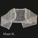 Kanten bolero maat XL, Kleding | Dames, Verzenden, Wit, Maat 46/48 (XL) of groter, Zo goed als nieuw