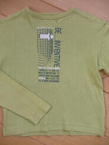 GARCIA t- shirt lime groen maat 140 beschikbaar voor biedingen