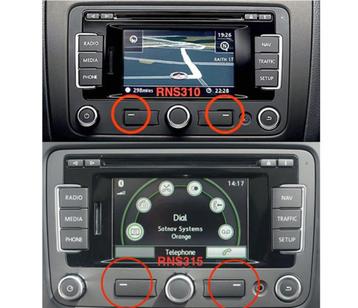 Volkswagen Seat Skoda RNS 315 310 SD kaart Navigatie Update beschikbaar voor biedingen