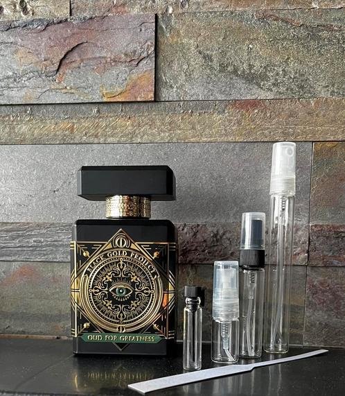 Initio Oud for Greatness NEO Sample, Sieraden, Tassen en Uiterlijk, Uiterlijk | Parfum, Zo goed als nieuw, Ophalen of Verzenden