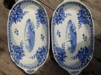 Koekschaaltje Peacock blauw, Maestricht, Huis en Inrichting, Keuken | Servies, Ophalen of Verzenden, Porselein, Overige stijlen