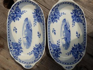 Koekschaaltje Peacock blauw, Maestricht beschikbaar voor biedingen