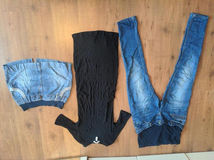 Positiekleding maat m, Kleding | Dames, Positiekleding, Gedragen, Overige typen, Maat 38/40 (M), Blauw, Ophalen of Verzenden