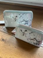 Ted Baker Toilettas  en make-up tasje Lichtblauw Vogel Nieuw, Sieraden, Tassen en Uiterlijk, Ophalen of Verzenden, Nieuw, Blauw