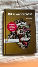 B. Baarda - Dit is onderzoek!, Ophalen of Verzenden, B. Baarda, Management, Zo goed als nieuw