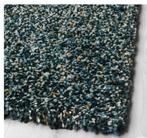 Vloerkleed IKEA Vindum petrol blauw, Ophalen, Hoogpolig, 150 tot 200 cm, 200 cm of meer