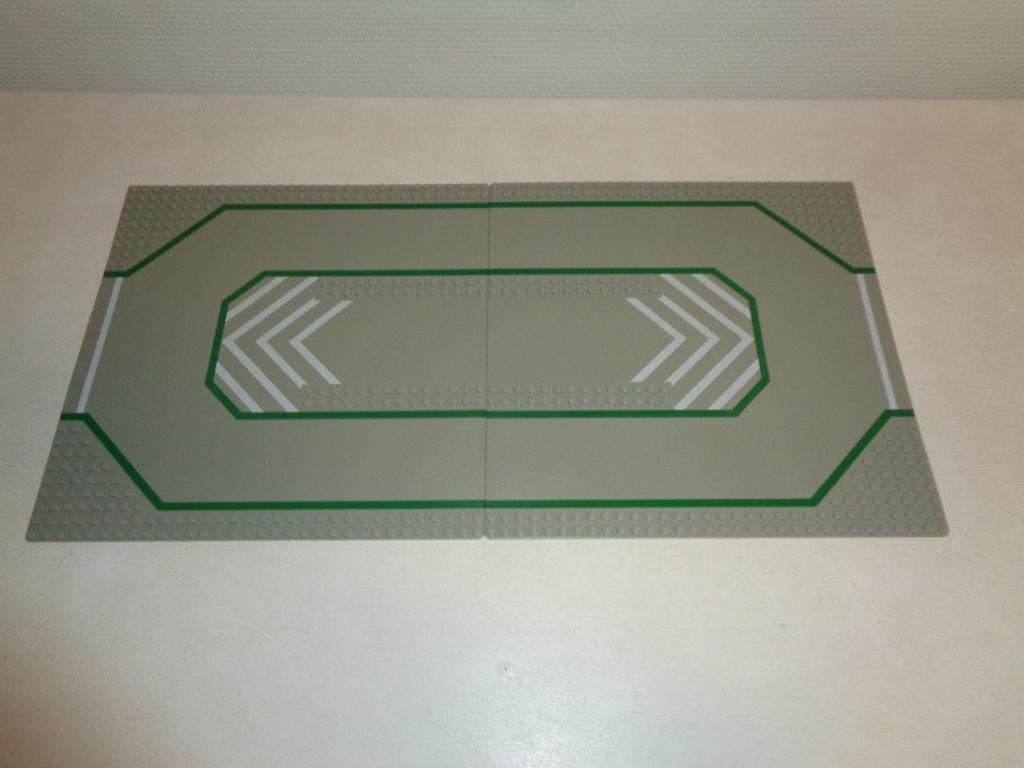 2 Lego grondplaten. Wegplaten., Kinderen en Baby's, Speelgoed | Duplo en Lego, Ophalen of Verzenden, Zo goed als nieuw, Complete set