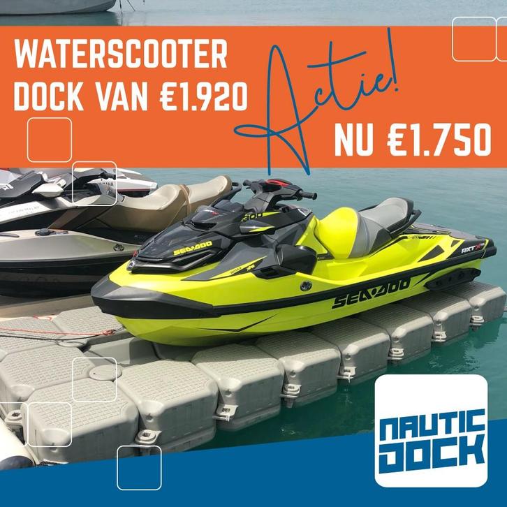 Waterscooter lift 1,5 x 4,0 m | NauticDock | Ponton Jetdock, Watersport en Boten, Accessoires en Onderhoud, Nieuw, Onderhoud en Reparatie