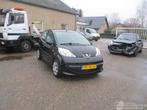 Peugeot 107 1.0-12V XS AIRCO (bj 2006), Auto diversen, Schadeauto's, Overige brandstoffen, Zwart, 998 cc, Hatchback